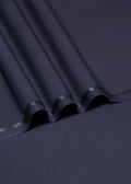 Premium Navy Blue Wash & Wear Unstitched Suit