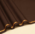 Premium chocolate brown Wash & Wear Unstitched Suit